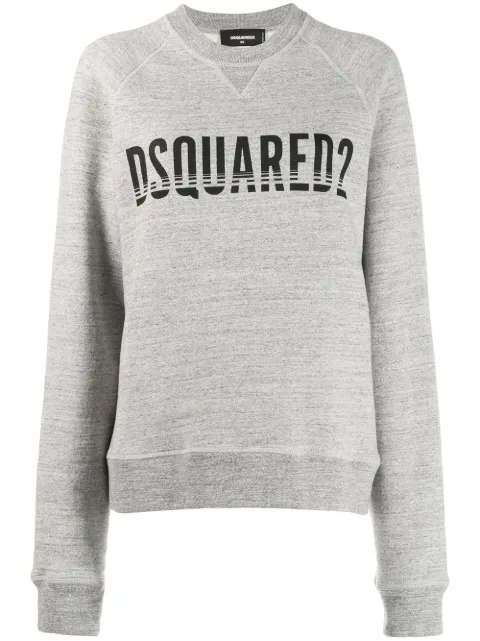 DSQUARED2 logo print sweatshirt Grey S75GU0223S25148