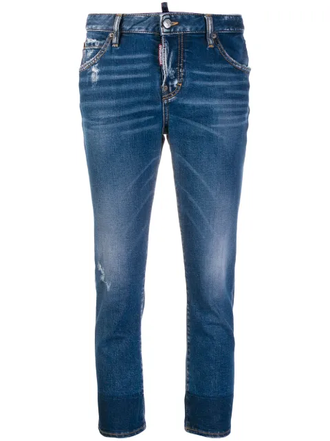 DSQUARED2 Cool Girl cropped jeans Blue S72LB0213S30663