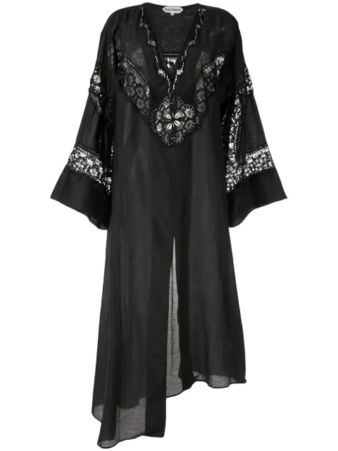 Giacobino long-sleeved dress Black GBS19507
