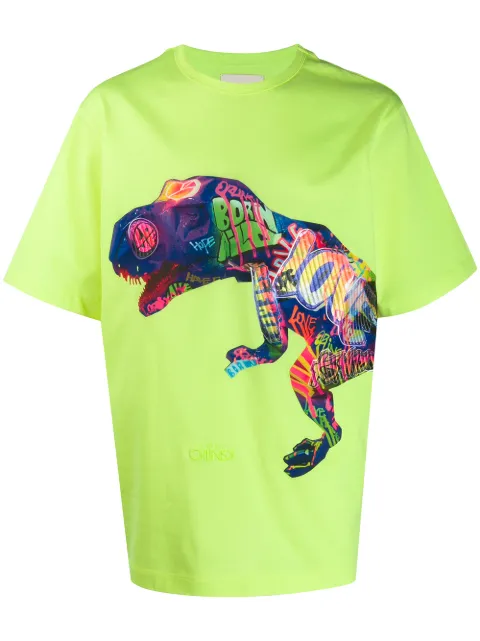 Juun.J graffiti dinosaur T-shirt Yellow JC9442P23F