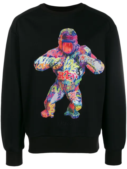 Juun.J printed sweatshirt Black JC9341P255