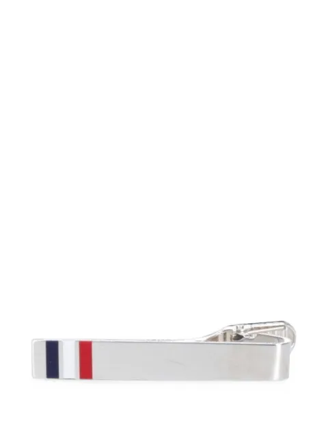 Thom Browne striped tie clip Silver MZT001B00002