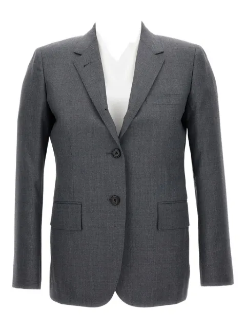 Thom Browne Super 120s single-breasted blazer Grey FBC637A00626