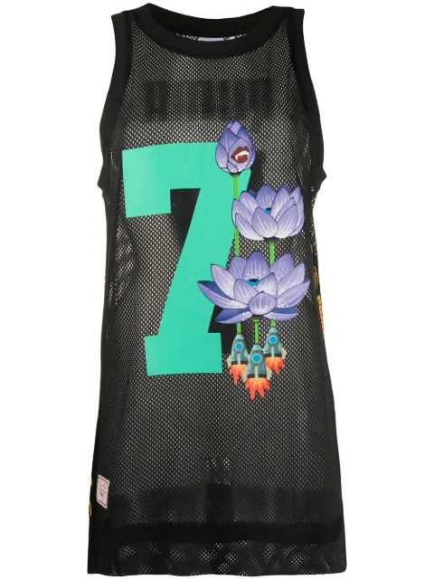 PUMA perforated tank dress Black 57821401