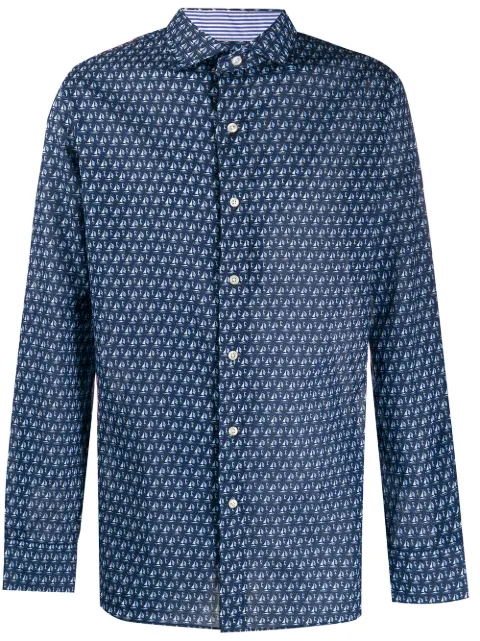 Polo Ralph Lauren sailboat print shirt Blue 712743799