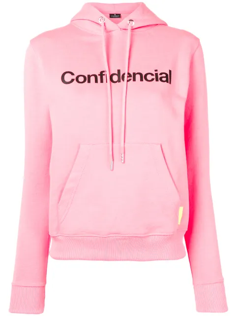 COUNTY OF MILAN Confidencial hoodie Pink CWBB031S196301782888