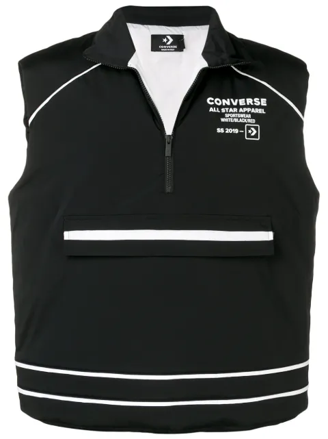 Converse logo pullover gilet Black 10017842