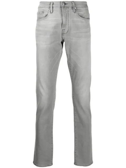 FRAME slim fit long jeans Grey LMH795C