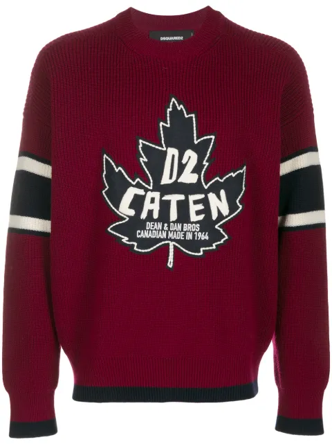 DSQUARED2 Caten sweater Red S74HA0962S16242