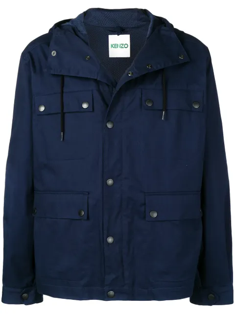 Kenzo multi-pocket jacket Blue F955OU2221NF