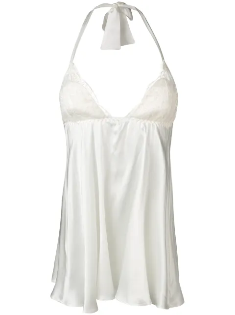 Gilda & Pearl Montparnasse babydoll chemise White 0020