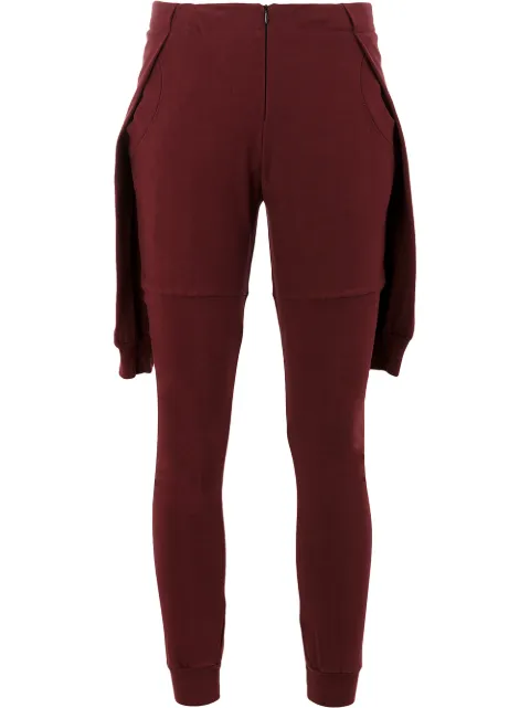 Aganovich contemporary track pants Red TS24