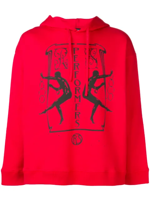 Raf Simons printed sweatshirt Red 1911641900400030