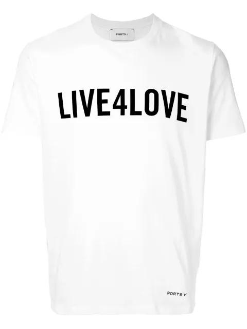 Ports V slogan T-shirt White VN8KKC30ACC171