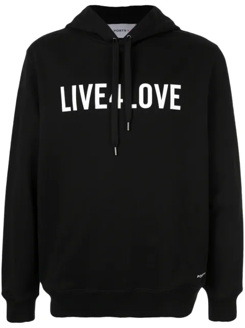 Ports V slogan hoodie Black VN8KKH30ACC172