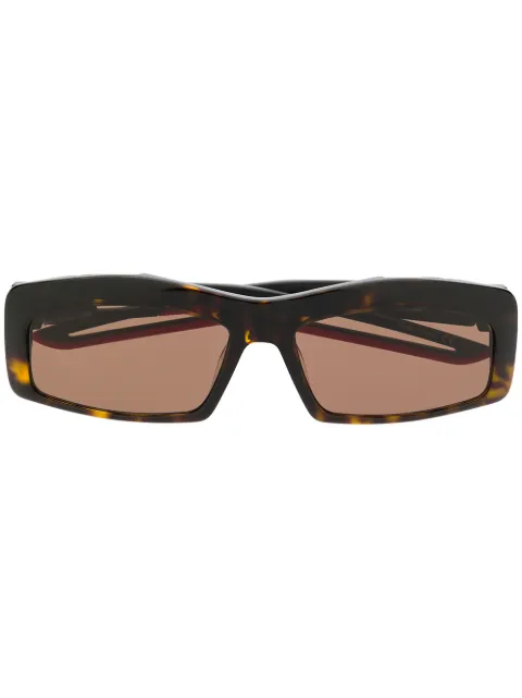 Balenciaga Eyewear Hybrid sunglasses Brown 570625T0023