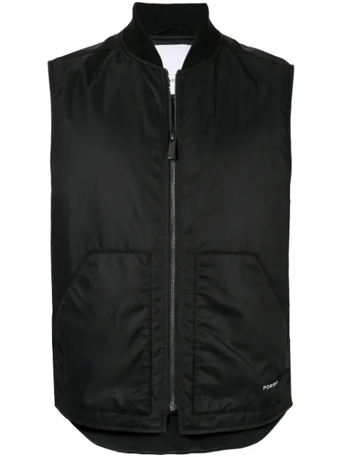 Ports V slogan gilet Black VN8VSB11AWN005