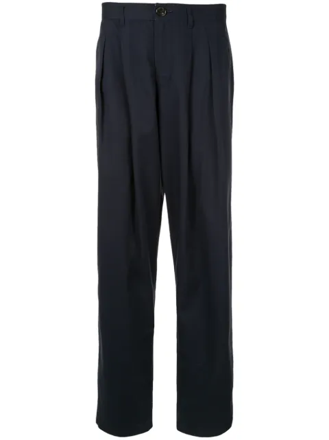 Ports V high waisted trousers Blue VN8TCL32GWQ031