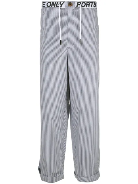 Ports V striped trousers Blue VN8TCL25GFD042
