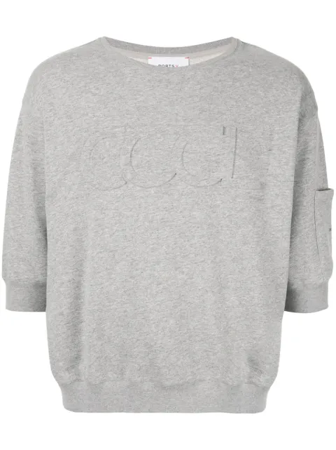 Ports V embroidered sweater Grey VN8KKX27ZCD014