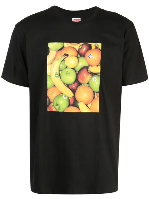 Supreme Fruit photograph-print T-shirt Black SU6556
