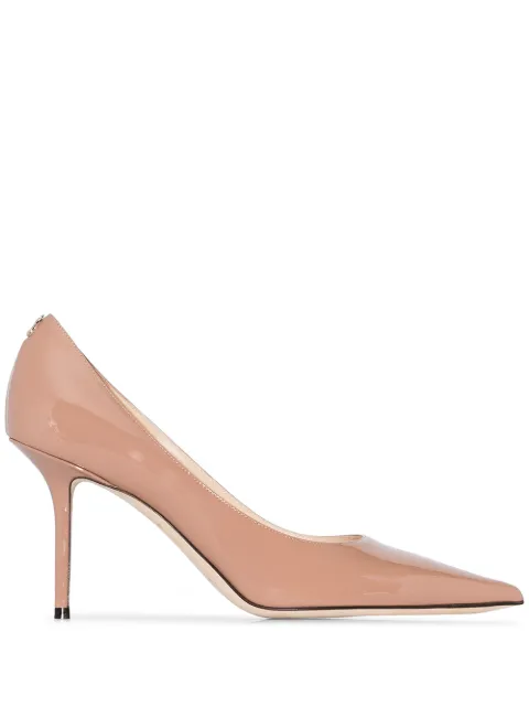 Jimmy Choo Love 85 patent leather pumps Pink LOVE85PWJ