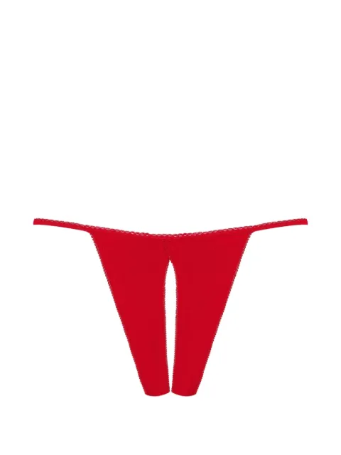 Maison Close Le Petit Secret open thong Red 609497