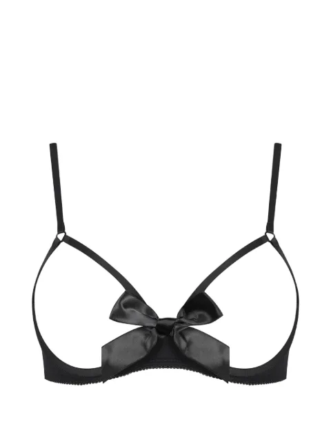 Maison Close Le Petit Secret cupless bra Black 606628