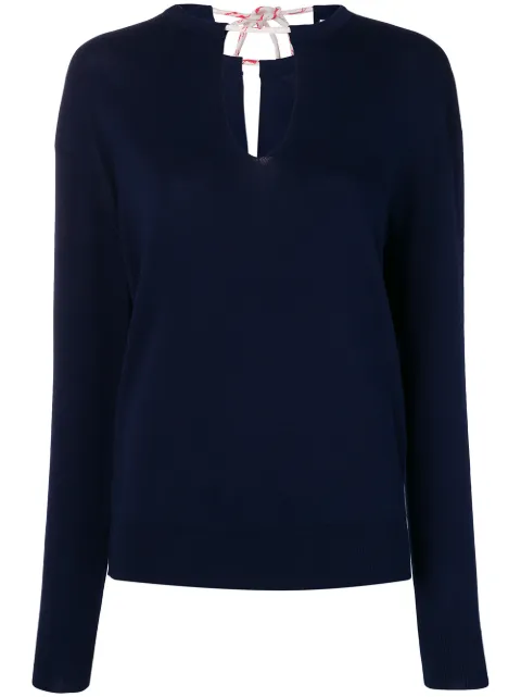 Chloé Iconic navy sweater Blue CHC19UMP17630