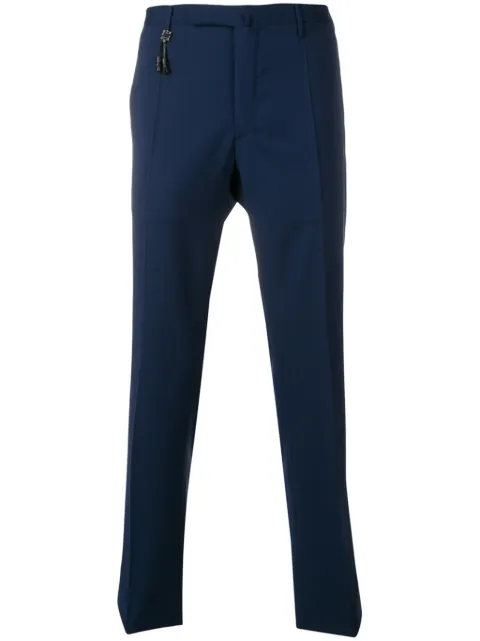 Incotex classic tailored trousers Blue 1AT0305855T