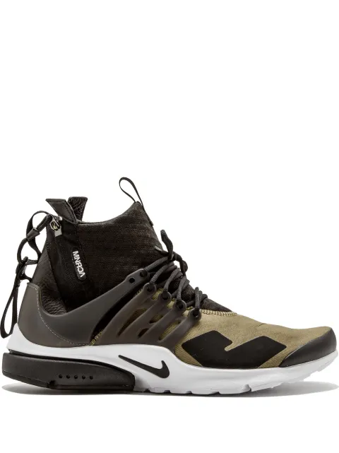 Nike x Acronym Air Presto Mid "Medium Olive" sneakers Black 844672