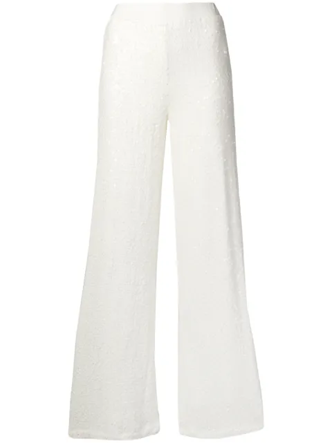 P.A.R.O.S.H. Restless trousers White RESTLESSD230590