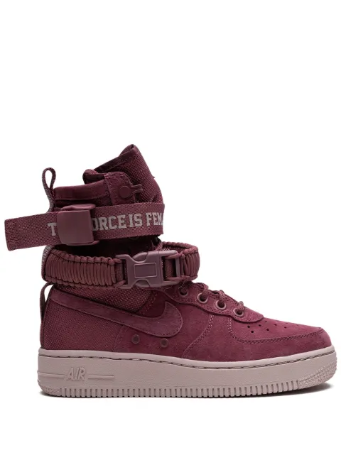 Nike SF Air Force 1 "Force Is Female" high-top sneakers Red AJ1700
