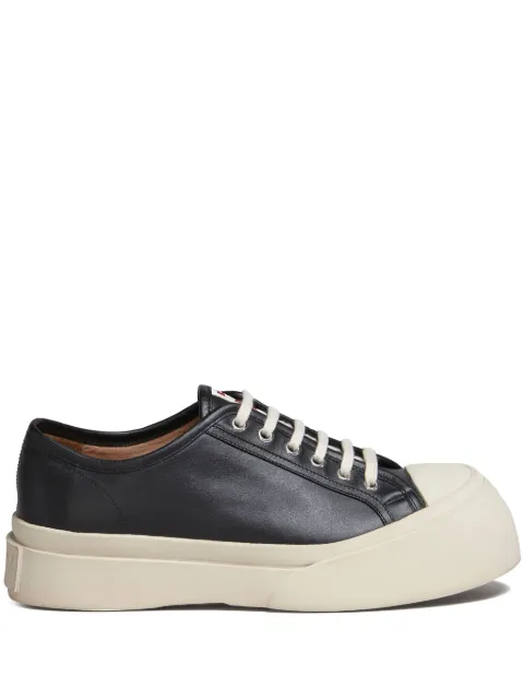 Marni nappa leather Pablo lace-up sneakers Black SNZW003020P2722