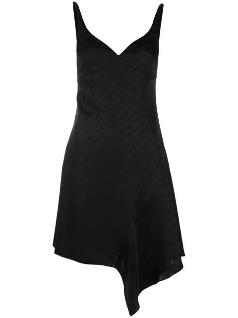 Off-White logo dress Black OWDB132R19C860571000