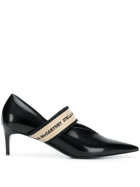 Stella McCartney strap detail pumps Black 586498W1C33