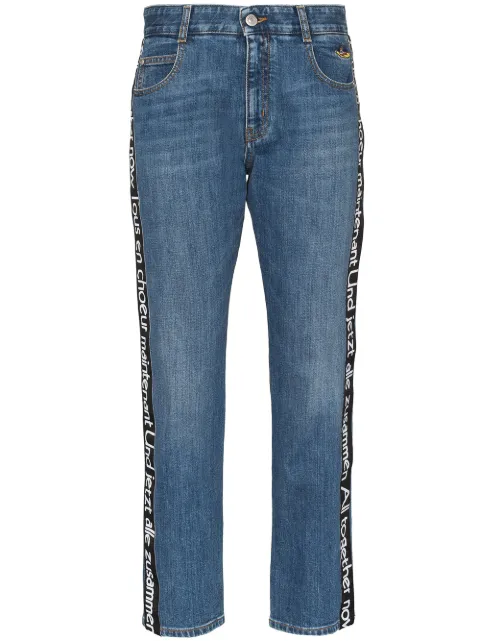 Stella McCartney All Together Now straight-leg jeans Blue 524827SNH13