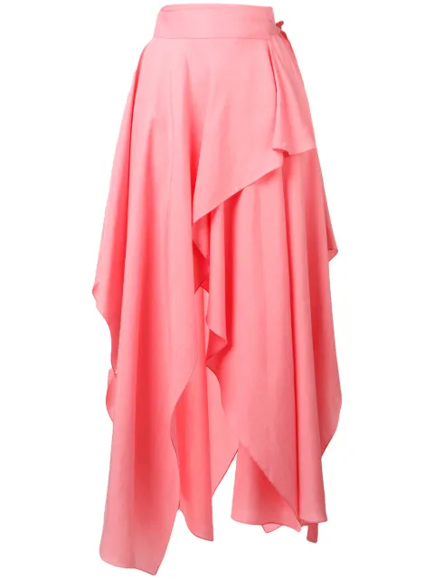 JW Anderson handkerchief long skirt Pink SK04919B827340