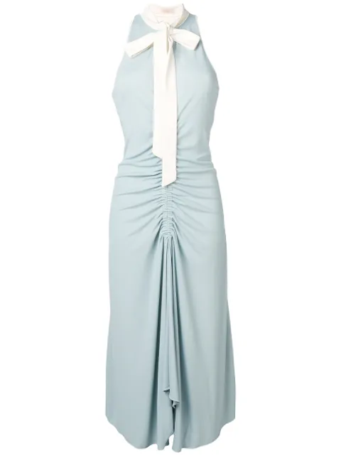 Ssheena ruched midi dress Blue 19SSANITATS19002