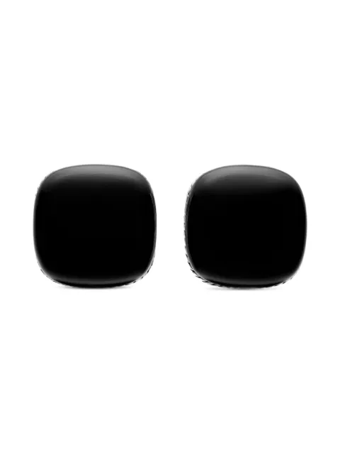 David Yurman sterling silver Streamline Cushion onyx cufflinks (17mm) Silver C0F381SSBBO