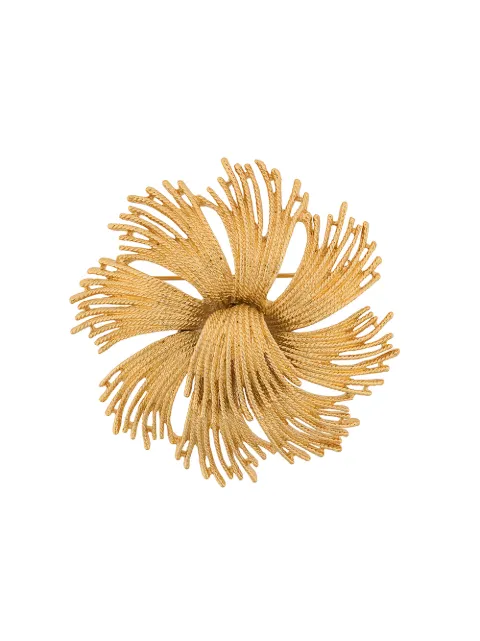 Susan Caplan Vintage 1960s Cordelia brooch Gold PN009670