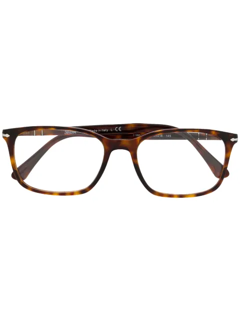 Persol square eyeglasses Brown 0PO3189V