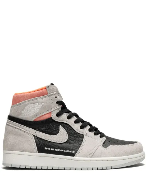 Jordan Air Jordan 1 Retro High OG "Neutral Grey/Hyper Crimson" sneakers Grey 555088018