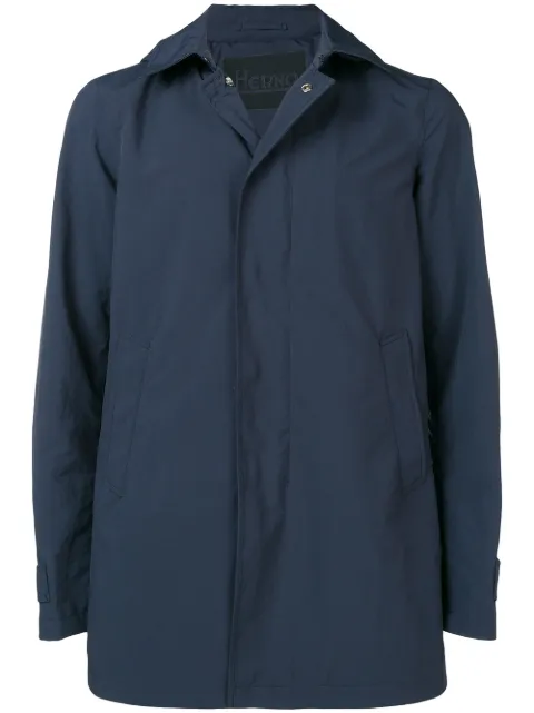 Herno hooded lightweight jacket Blue IM0207U19339