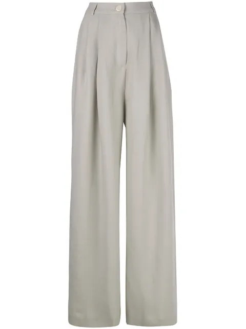 Natasha Zinko high-waisted trousers Grey R1930205