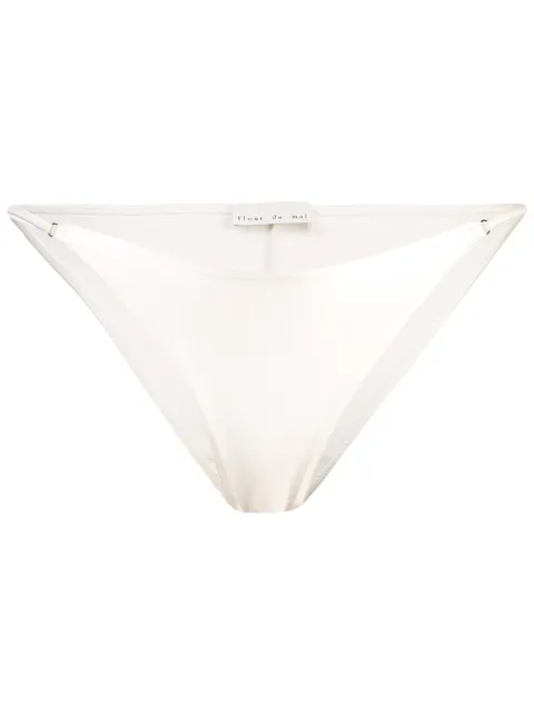 Fleur Du Mal Luxe silk cheeky White PY01680300