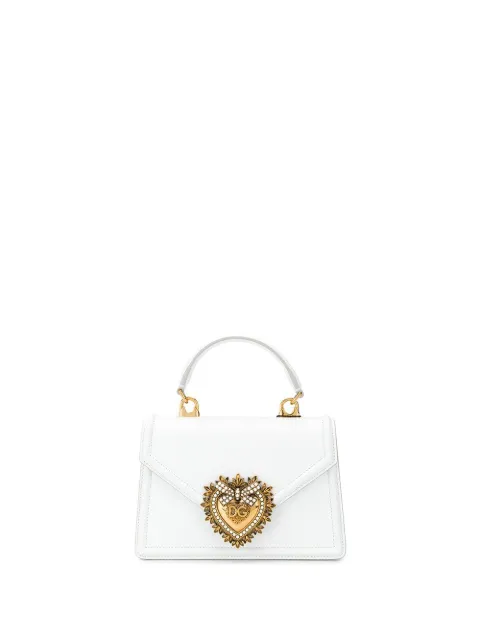 Dolce & Gabbana small Devotion top-handle bag White BB6711AV893
