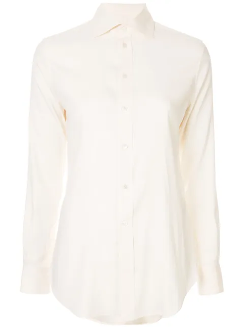 Ralph Lauren Collection classic button shirt White 290759617002