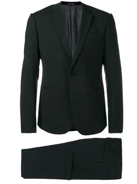 Emporio Armani two piece formal suit Black 21VMJL01506