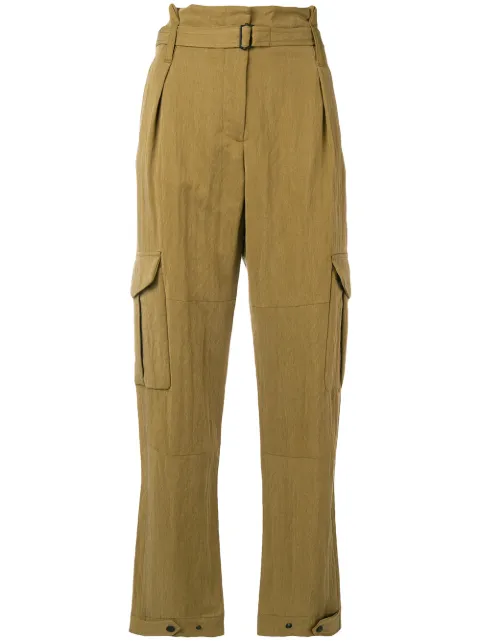 rag & bone Tilda cargo trousers Green W286712NP0